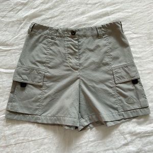 Nike vintage ACG hiking shorts sage green grey